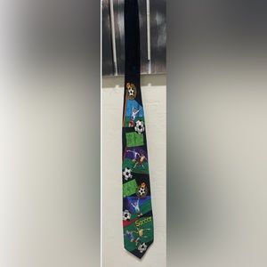 Men's Novelty Football Necktie Classic Style